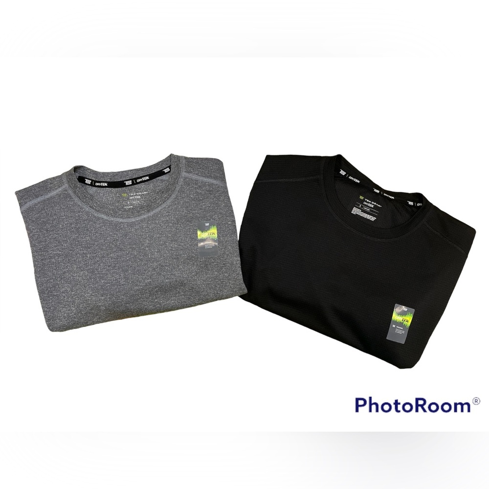 Tek Gear bundle of 2 Men’s long sleeve tees Size S NWT